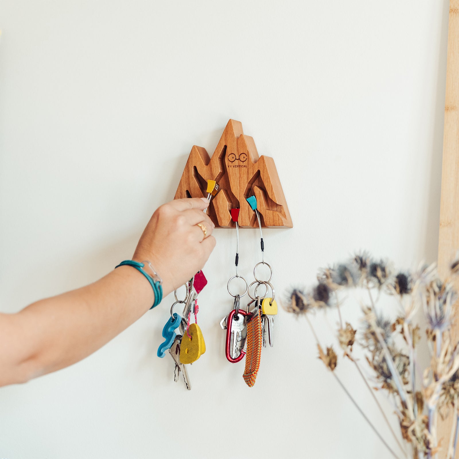 KeyHolder Montagne Cerisier