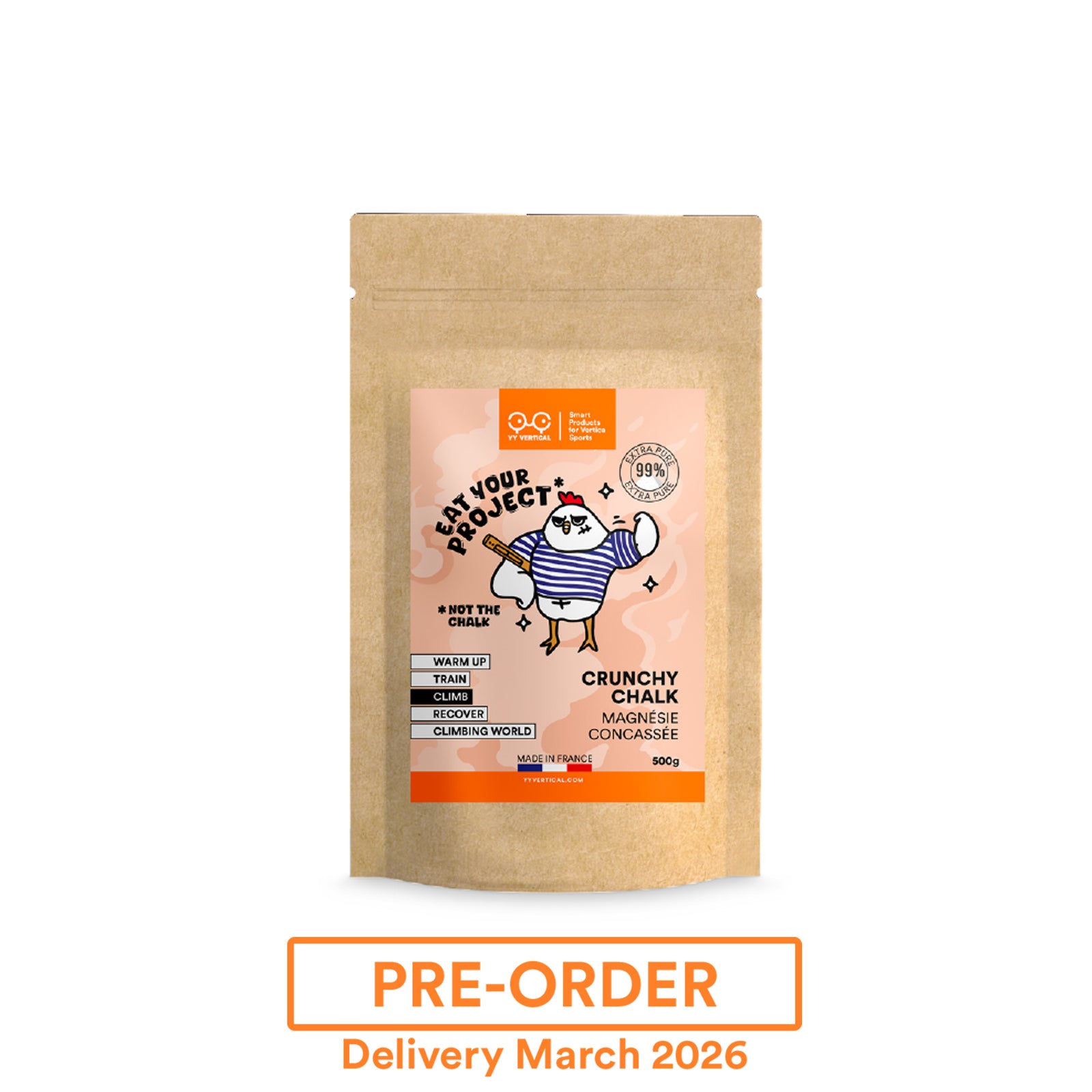 Crunchy Chalk - 500 Gr  - New Product SS26