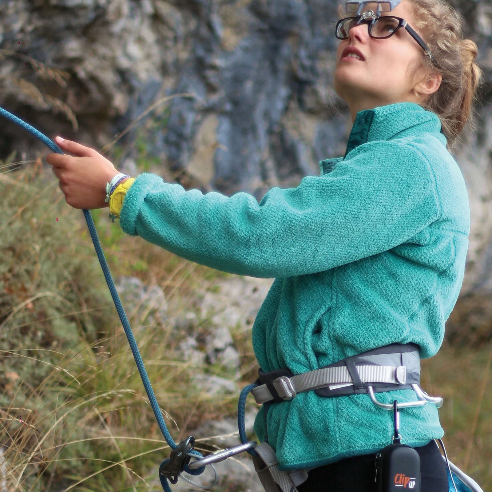 Lunettes d'assurage | Clip up - YY Vertical