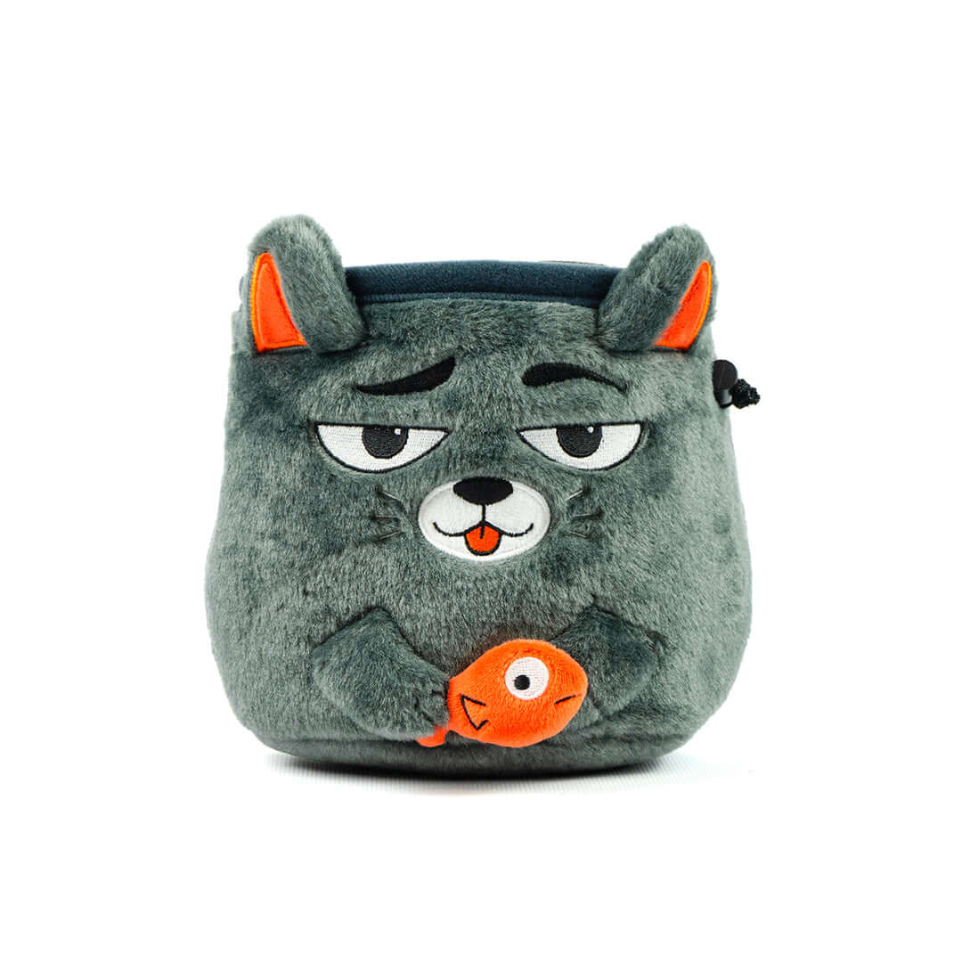 Sac à magnésie - Chat gris